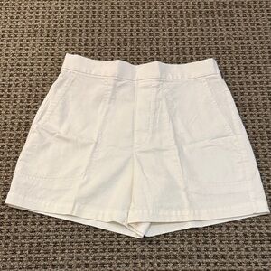 Banana Republic High Waist Cream Shorts